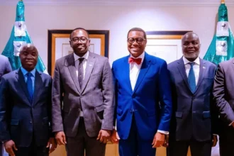 African Development Fund meeting with representatives from African countries pledging contributions to support development projects across the continent