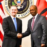 Kenyan President William Ruto and U.S. officials during discussions on the African Growth and Opportunity Act (AGOA) extension