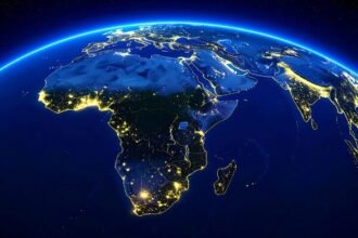 High-resolution digital map of Africa generated using satellite imagery and AI under the Map Africa initiative backed by Abu Dhabi and Microsoft