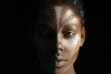 African women preparing traditional shea butter skincare ingredients used by global beauty brands