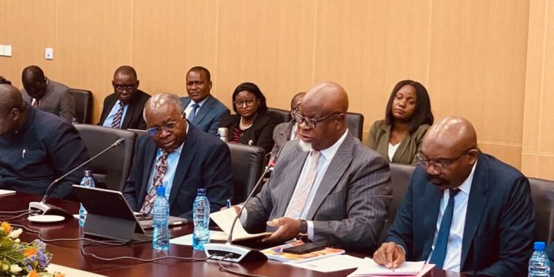 U.S. and Zambian officials during talks on a 1.5 billion dollar health sector investment in Zambia