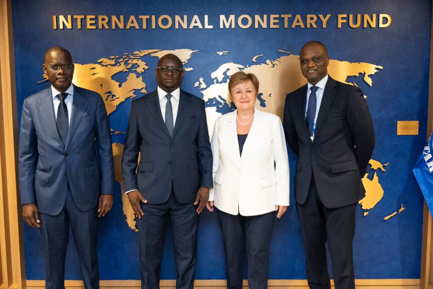Senegal government officials in Dakar as the country seeks to finalise a new IMF programme to address rising debt and economic challenges
