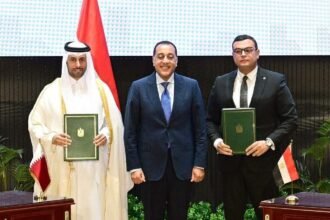 Qatar and Egypt officials signing $3.5B Mediterranean coast development deal