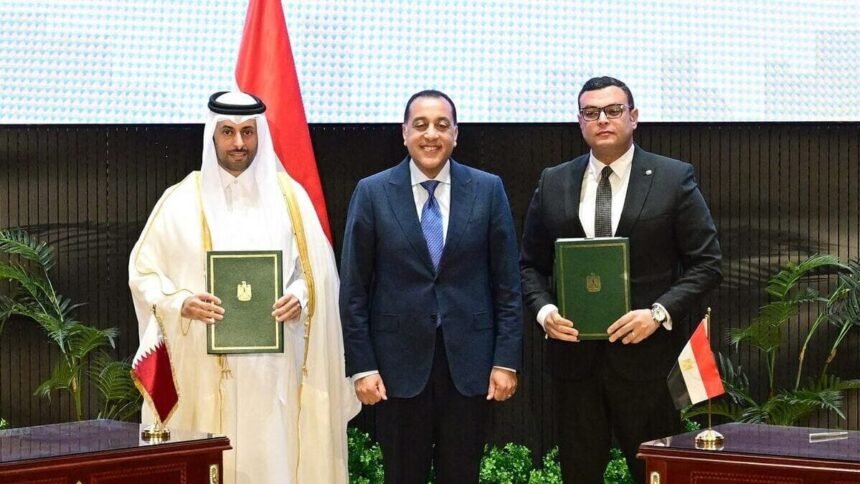 Qatar and Egypt officials signing $3.5B Mediterranean coast development deal
