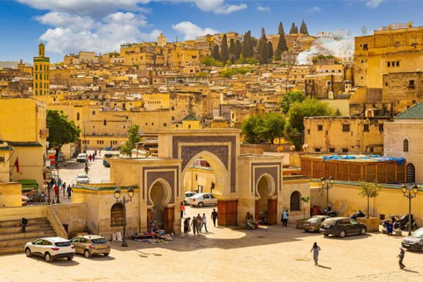 Tourists exploring the vibrant streets of Marrakech medina, Morocco – record tourism year 2025